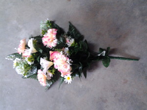 Ramo flores con claveles