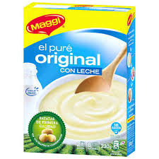 Puré de patatas con leche