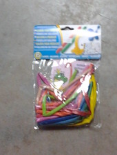 Bolsa 15 globos para modelar