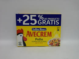 Caldo de Pollo Avecrem 12+3 pastillas Gallina Blanca