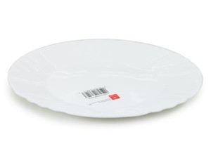 PLATO POSTRE-EBRO. VIDRIO OPAL TEMPLADO