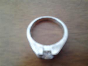 Solitario  Plateado