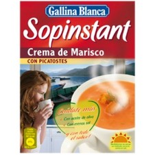 SOPINSTANT CREMA DE MARISCO GALLINA BLANCA 3 SOBRES DE 66 GR