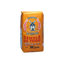 HARINAS EL MOLINO DE FERRER. SÉMOLA DE TRIGO DURO ESPECIAL PARA MIGAS 1.000 GRS.