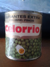 Guisante extras. Finos.